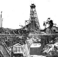The mine head and poppet in 1959