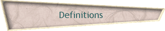 Definitions