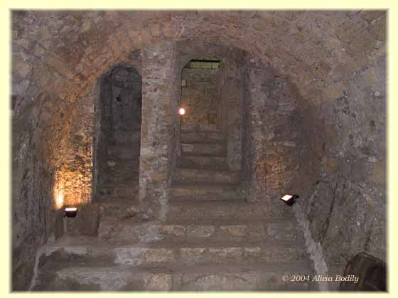 Cripta della Chiesa Madre di Mormanno, dove un tempo si seppellivano i morti