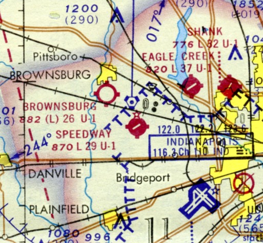 Framed Sectional Chart