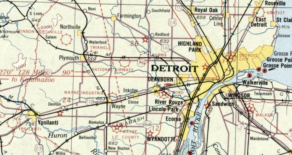 Michigan Aeronautical Chart