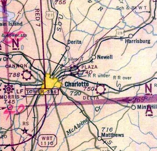 Charlotte Sectional Chart