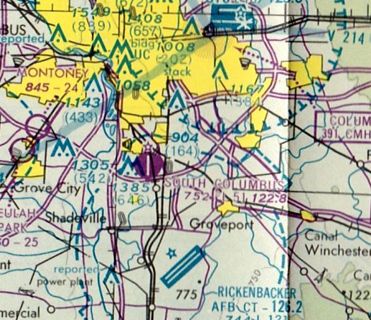 Ohio Aeronautical Chart