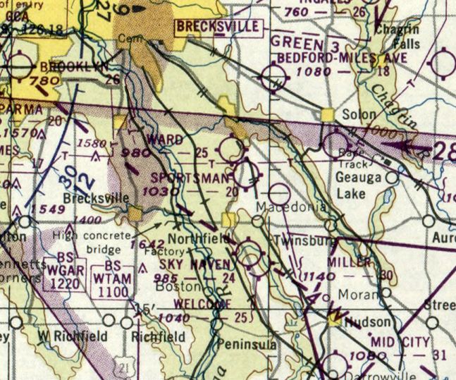 Ohio Aeronautical Chart