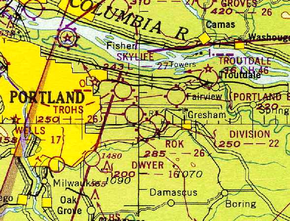 Portland Sectional Chart