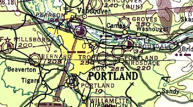 Portland Sectional Chart