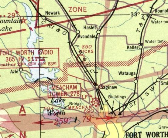 Dallas Fort Worth Sectional Chart