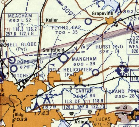 Dallas Fort Worth Sectional Chart