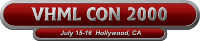 Official site for the VHML CON 2000