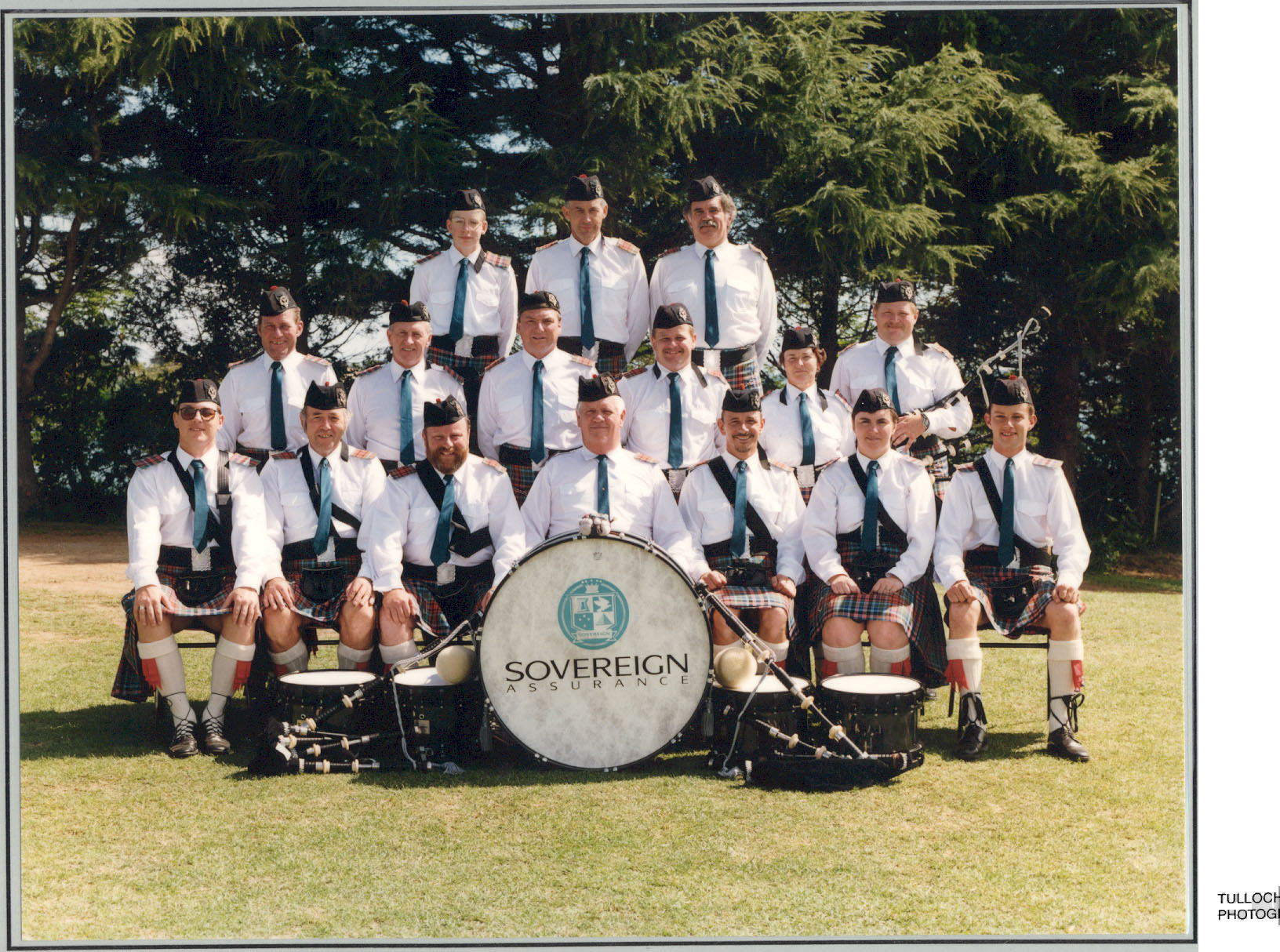 A photo of the band at it's first national contest (a commendable 3rd place)