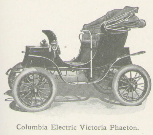 columbia electric victoria phaeton