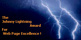 Johnny Lightning Award, Feb 8/01
