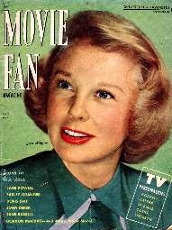 June Allyson on Movie Fan cover (sept 1951)