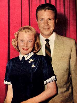 June Allyson + Dick Powell