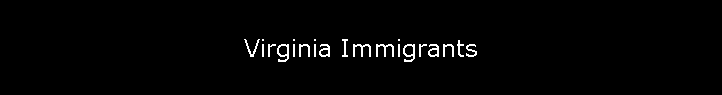 Virginia Immigrants