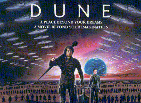 Cover of Dune Movie laser disk.
