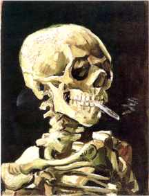 Smoking Skull