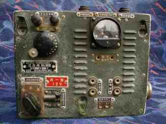 Ku-1 radio receiver, front panel