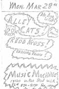 Alley Cats, Music Machine, L.A., 1983