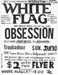 White Flag, the Troubadour, Hollywood, 1983