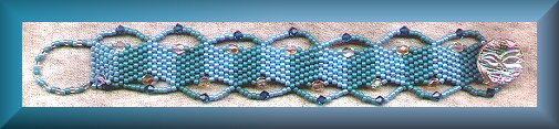 Dia. Brick Stitch bracelet