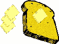 Buttered toast