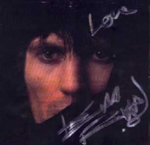 [Curt's autographed 45 sleeve]