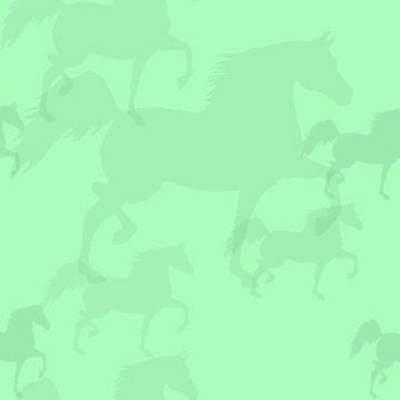 #5C - Green Horse Background
