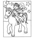 Children on Horse