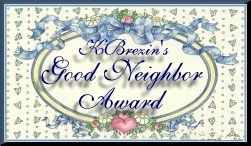 K Brezin's Good Neighbor Award