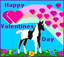 Valentines Day Foal