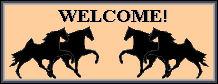 walking welcome sign