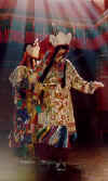 Nuns performing the Dakini Dance