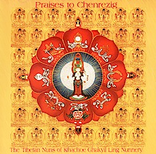 CD cover of Praises to Chenrezig