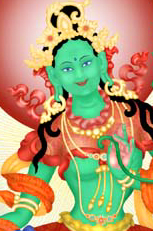 Green Tara, Female Buddha of Enlightened Activity