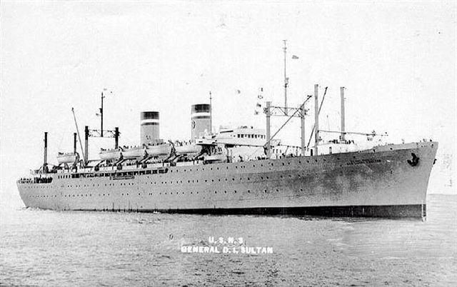 The ship, General D. I. Sultan