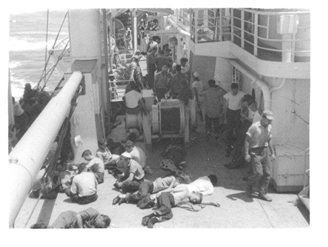 Aboard the General Howze (the lousy Howsie) to Okinawa 1950
