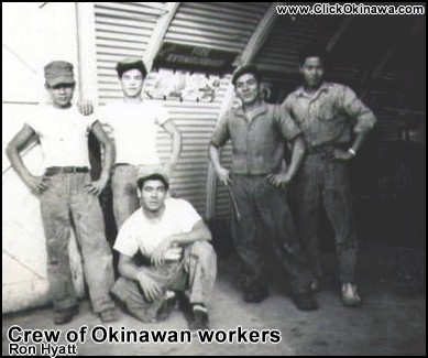298 - Crew of Okinawan workers