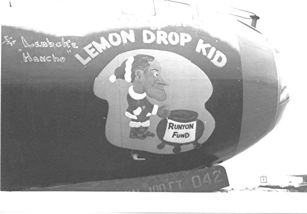 Lemon Drop Kid, a B-29 at Kadena Air Base, Okinawa 1951