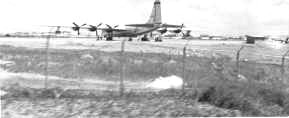 B-36 at Kadena AB 1953