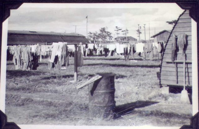 Wash Day at the compound 1950
