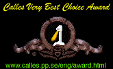 Calle's Very Best Choice Award