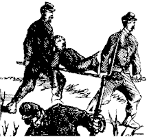 Evacuating the wounded