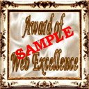 Sample of Our Web Excellence Award