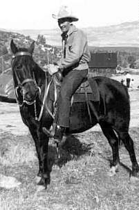 Fred Kennedy mounted Shanghai