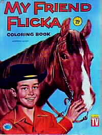 image Flicka coloring book