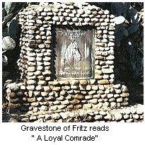 image Fritz the horse grave marker