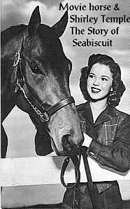 Shirley Temple and Movie horse