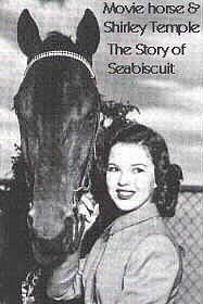 Shirley Temple and movie horse