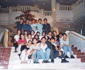 Group photo at the Shyan Hotel at Ipoh